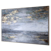 Uttermost Dawn To Dusk Abstract Landscape Hand Painted Canvas