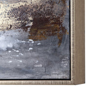 Uttermost Dawn To Dusk Abstract Landscape Hand Painted Canvas