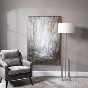 Uttermost Desert Rain Modern Hand Painted Canvas