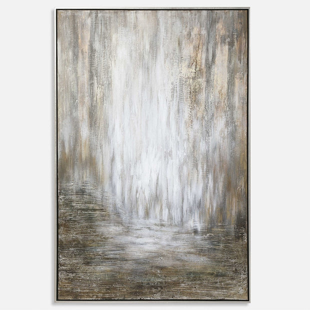 Uttermost Desert Rain Modern Hand Painted Canvas