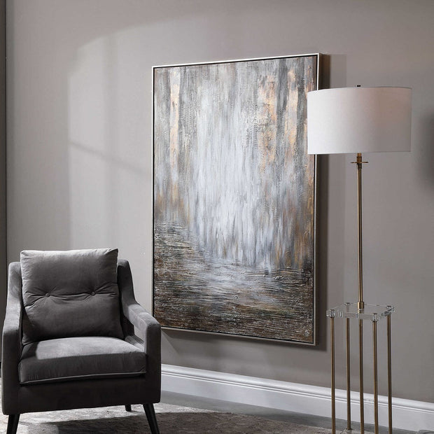 Uttermost Desert Rain Modern Hand Painted Canvas