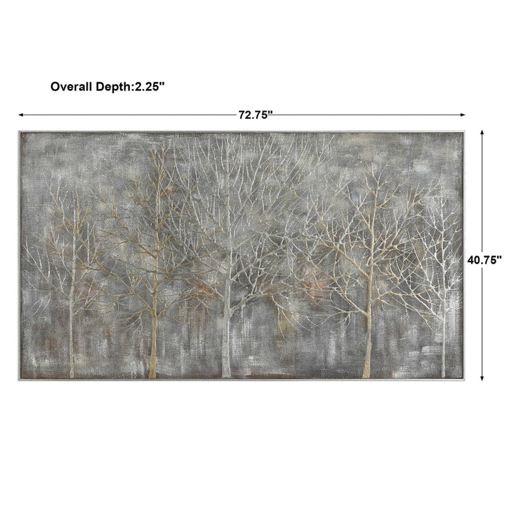 Uttermost Parkview Contemporary Hand Painted Canvas