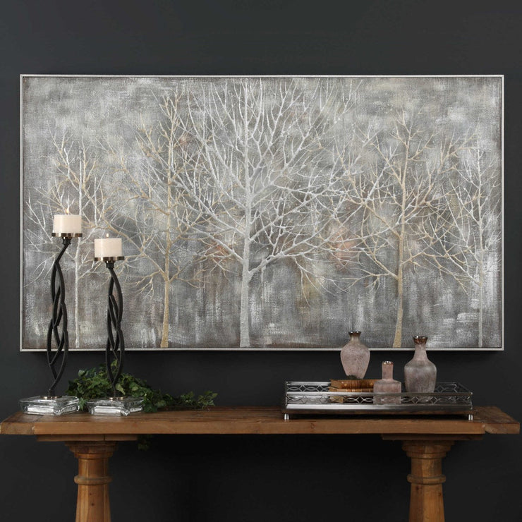 Uttermost Parkview Contemporary Hand Painted Canvas