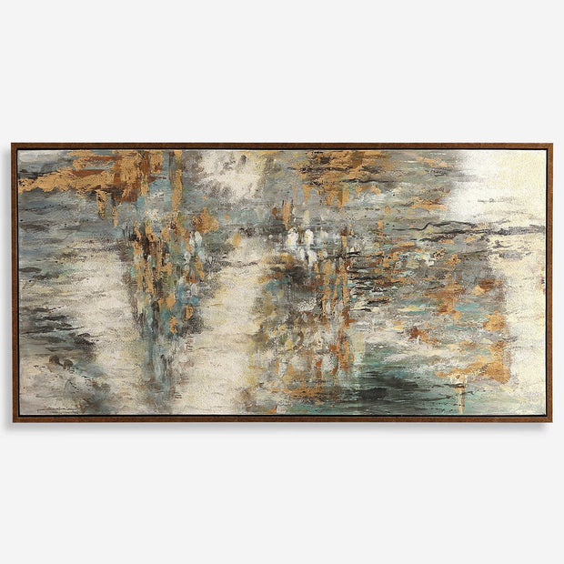 Uttermost Behind The Falls Hand Painted Canvas