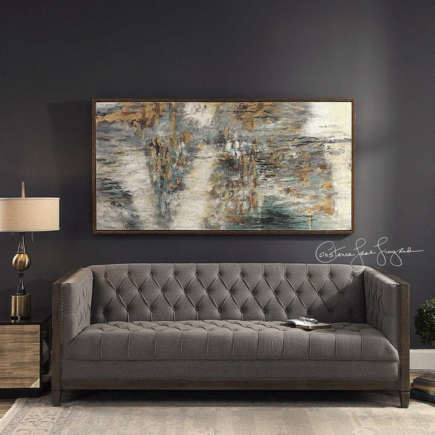 Uttermost Behind The Falls Hand Painted Canvas