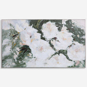 Uttermost Sweetbay Magnolias Floral Hand Painted Canvas