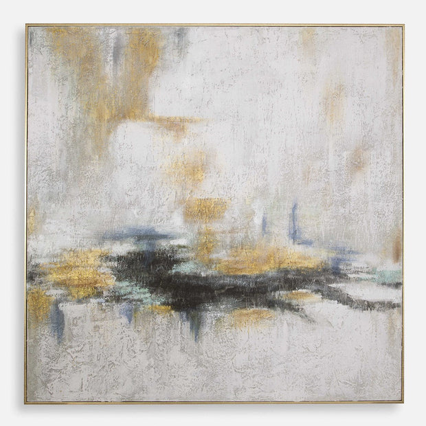 Uttermost Eclipse Modern Hand Painted Canvas