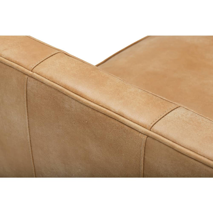 Rowe Rothko Leather Swivel Chair Custom | USA Made Modern Bold ...