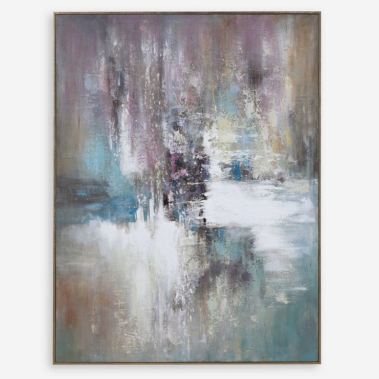 Uttermost Elevation Contemporary Hand Painted Canvas
