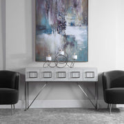 Uttermost Elevation Contemporary Hand Painted Canvas