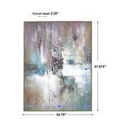 Uttermost Elevation Contemporary Hand Painted Canvas