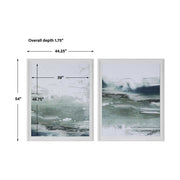 Uttermost Emerald Daze Set of 2 Framed Prints