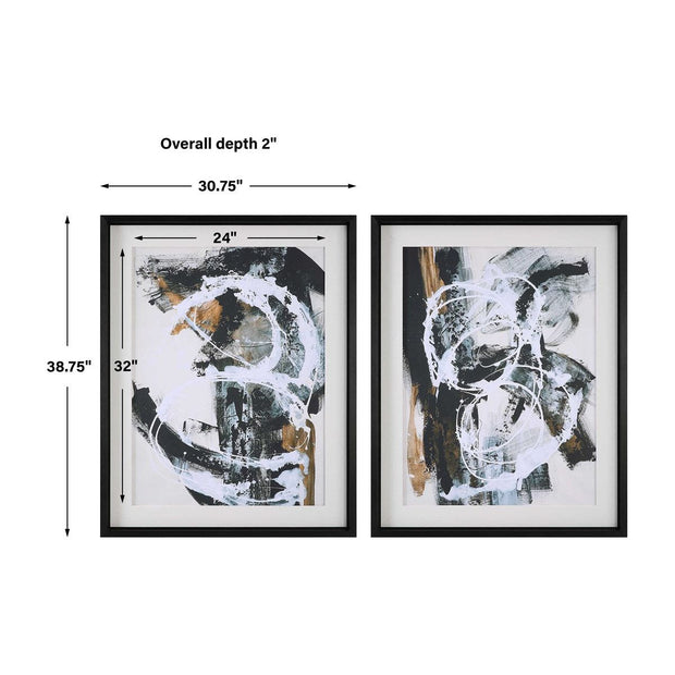 Uttermost Winterland Set of 2 Framed Prints