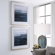 Uttermost Rising Blue Set of 2 Framed Prints