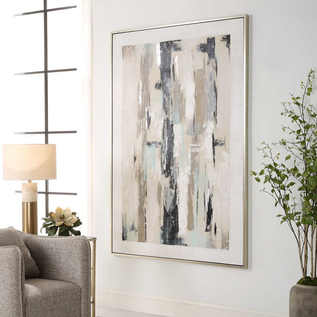 Uttermost Placidity Abstract Hand Painted Canvas