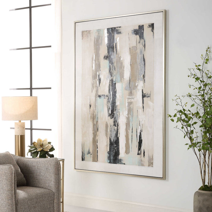 Uttermost Placidity Abstract Hand Painted Canvas