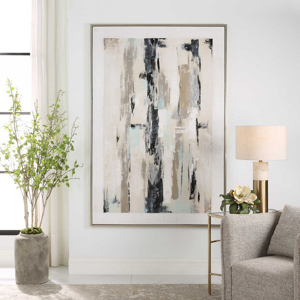 Uttermost Placidity Abstract Hand Painted Canvas