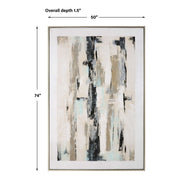 Uttermost Placidity Abstract Hand Painted Canvas
