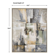 Uttermost Intuition Hand Painted Canvas