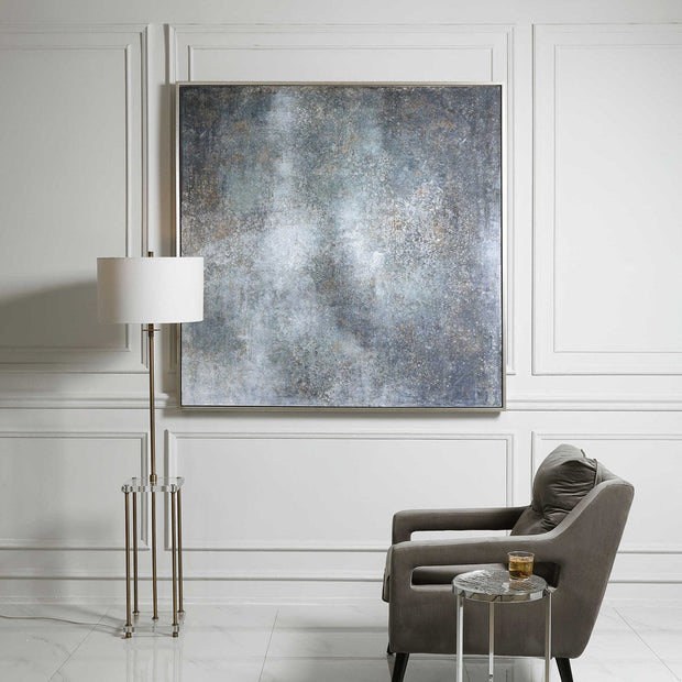 Uttermost Evening Sky Modern Abstract Hand Painted Canvas