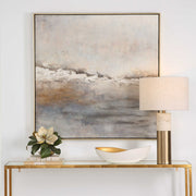 Uttermost Storm Clouds Abstract Hand Painted Canvas