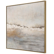 Uttermost Storm Clouds Abstract Hand Painted Canvas