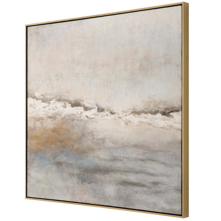 Uttermost Storm Clouds Abstract Hand Painted Canvas