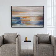 Uttermost Seafaring Dusk Hand Painted Canvas