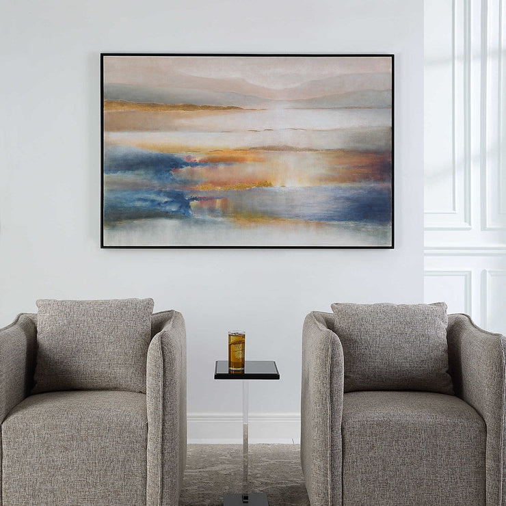 Uttermost Seafaring Dusk Hand Painted Canvas