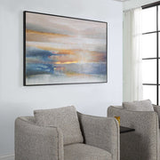 Uttermost Seafaring Dusk Hand Painted Canvas