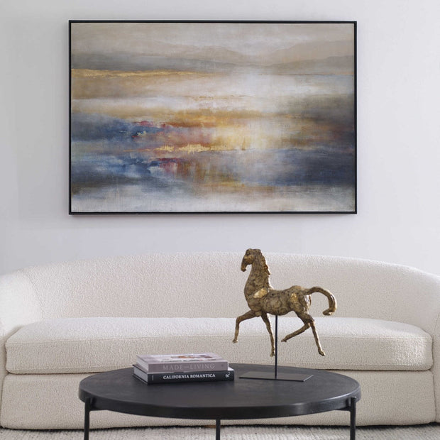 Uttermost Seafaring Dusk Hand Painted Canvas