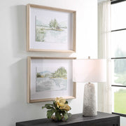 Uttermost Serene Lake Set of 2 Framed Prints