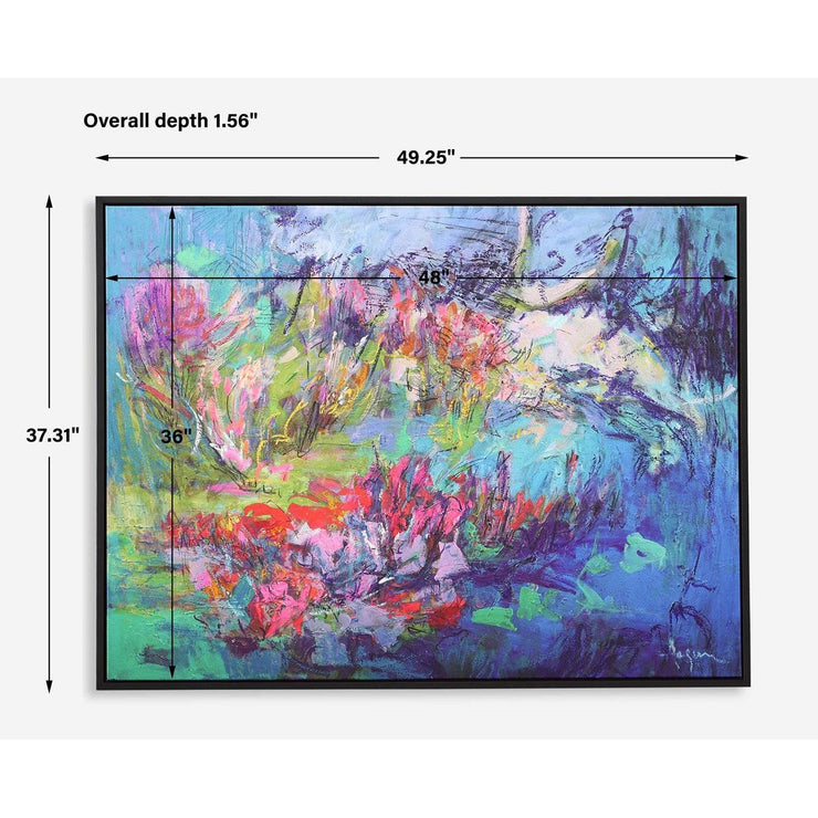 Uttermost Threshold Of A Dream Framed Canvas