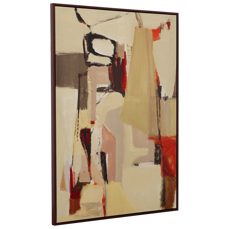 Uttermost Peaches Mixed Media Framed Canvas