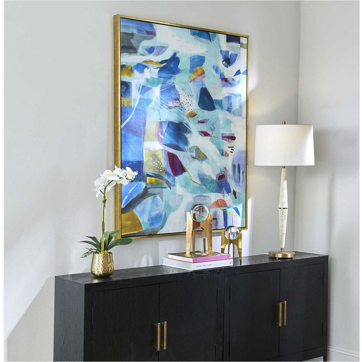 Uttermost The Story Of Water Modern Abstract Framed Canvas