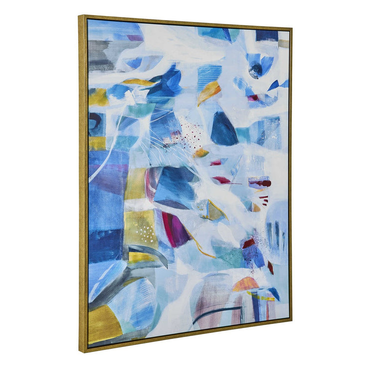 Uttermost The Story Of Water Modern Abstract Framed Canvas