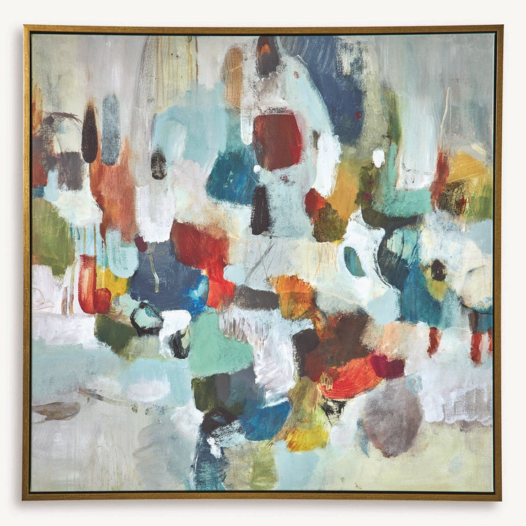 Uttermost As We Say Modern Abstract Framed Canvas