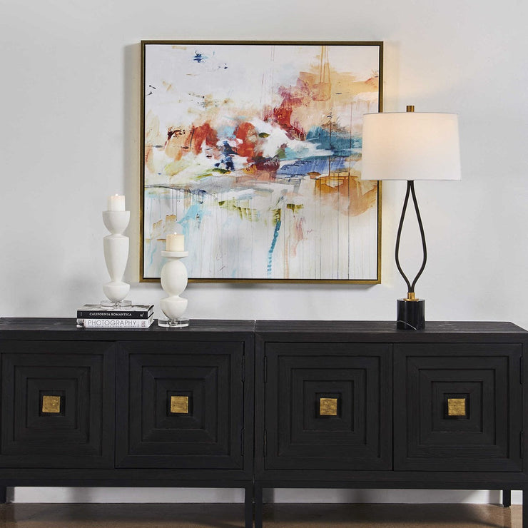 Uttermost Dream State Abstract Framed Canvas