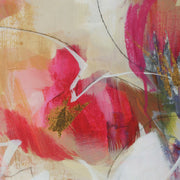 Uttermost Fresh Start Contemporary Red Florals Set of 6 Framed Prints