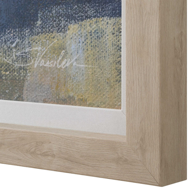 Uttermost Dusk Mountain Abstract Set of 2 Prints