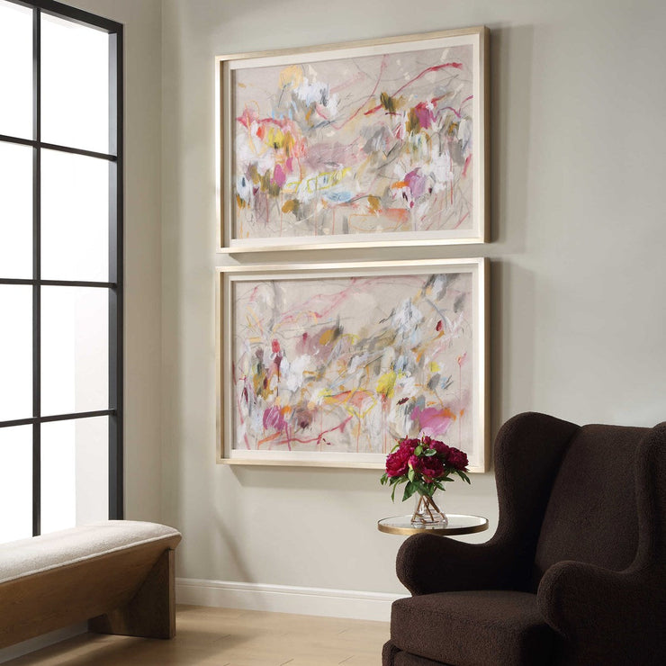 Uttermost Metropolitan Rush Set of 2 Framed Prints