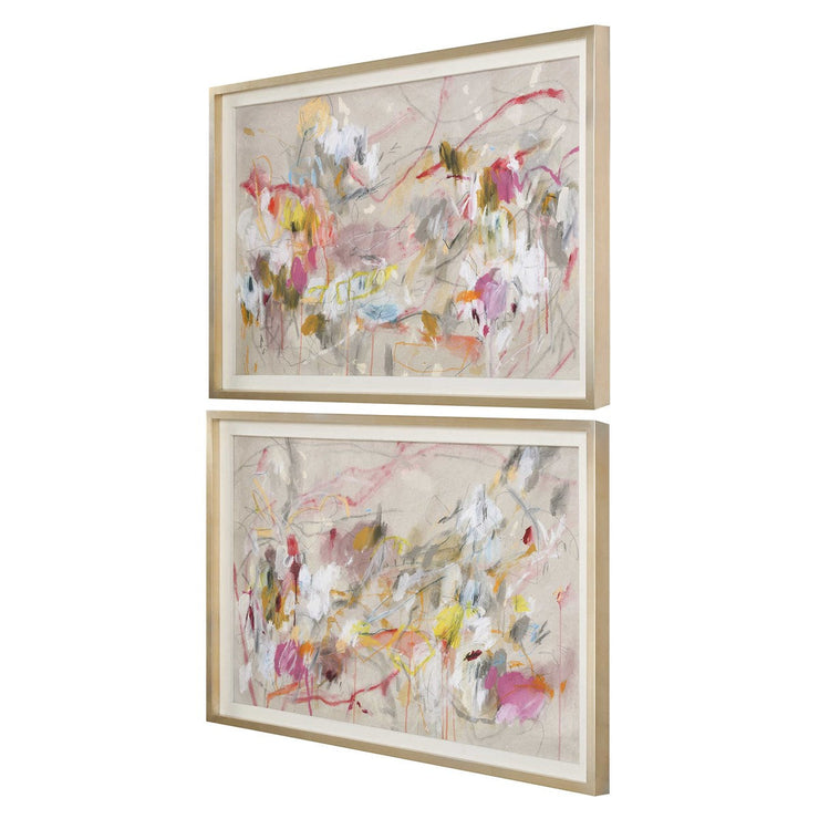 Uttermost Metropolitan Rush Set of 2 Framed Prints