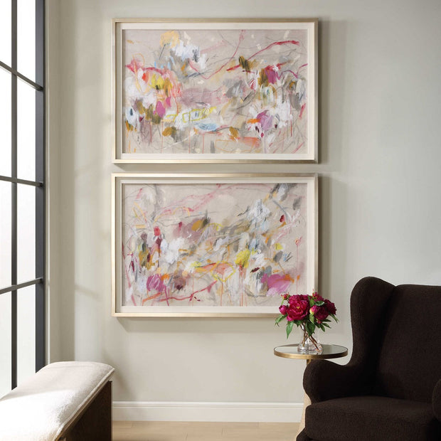 Uttermost Metropolitan Rush Set of 2 Framed Prints