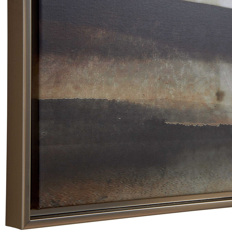 Uttermost Splash Of Land Earthy Tones Framed Canvas