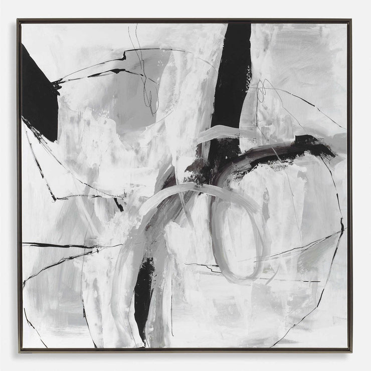 Uttermost Looping Eternity Modern Abstract Framed Canvas