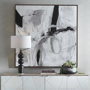 Uttermost Looping Eternity Modern Abstract Framed Canvas
