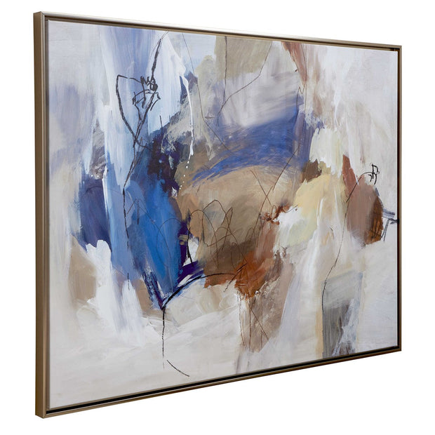 Uttermost Subtle Nuances Abstract Framed Canvas