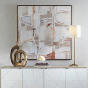 Uttermost Neutral Nirvana Framed Canvas