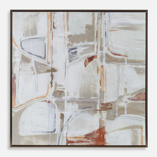 Uttermost Neutral Nirvana Framed Canvas