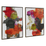 Uttermost Tried And True Set of 2 Framed Canvases